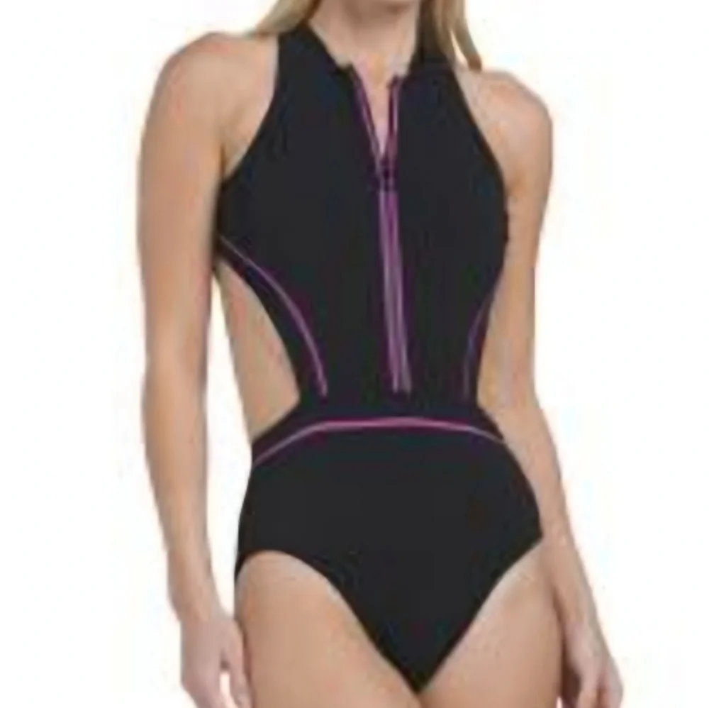 Free Sport Duke High Neck Cut Out One Piece